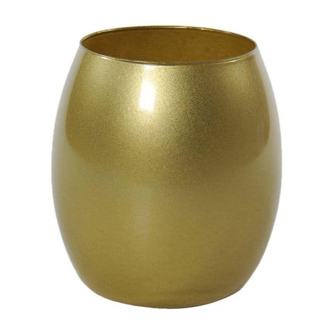 Fade Set 6 bicchieri in vetro oro satinato "KRISTOFF" 530 ml