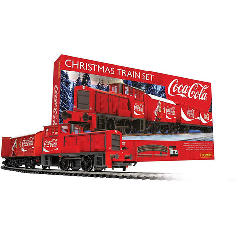 Hornby Set trenino elettrico natalizio Coca Cola R1233
