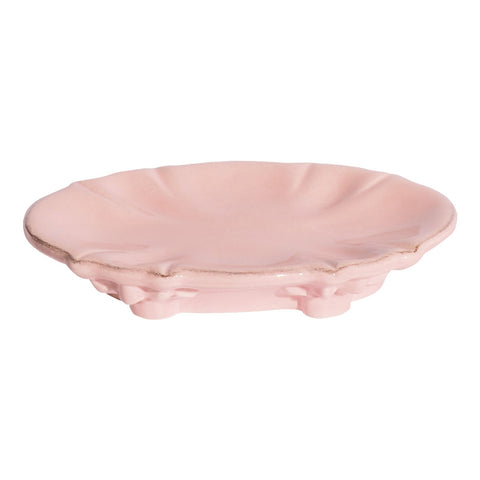 VIRGINIA CASA Pink ISABELLA ceramic soap dish 15x11x3 cm