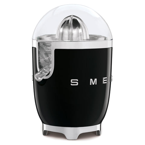 SMEG 50's Style 70W black stainless steel electric citrus juicer