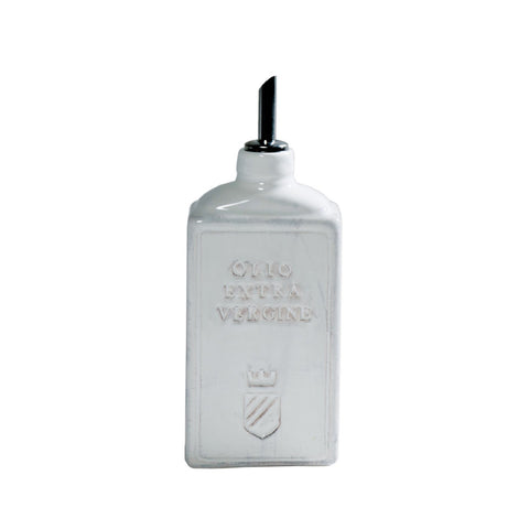VIRGINIA CASA Oil can with antique effect ceramic dispenser H19 cm 2 variants