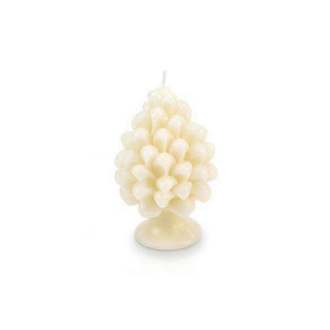 CERERIA PARMA Pine cone scented candle MADE IN ITALY ivory Ø 13x h 20 cm