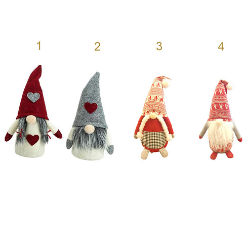 MAGNUS REGALO NORDIC Christmas elf gnome decoration 2 variants h45 cm
