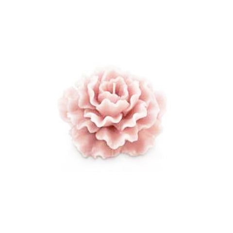 CERERIA PARMA Bougie Poudre camélia rose décoratif cire parfumée Ø12xH8 cm