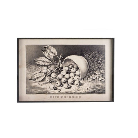 BLANC MARICLO' Assortiment de tableaux aux fruits "NATURE MORTE" 60x4,5x40 cm A28290