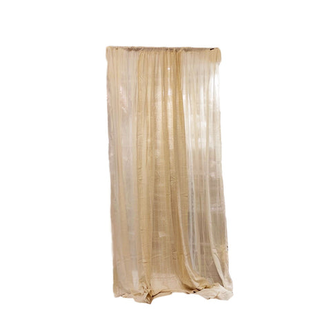 OPIFICIO DEI SOGNI Set of 2 lace curtain panels ANNA ivory 140x300 cm