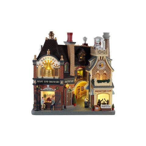 LEMAX BEERSMITH ROW Illuminated building Build your own Christmas village 05618