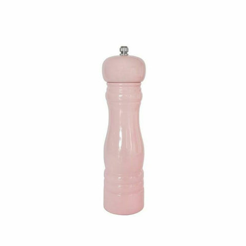 ISABELLE ROSE Pink high quality ceramic salt pepper and spice mill 21 cm