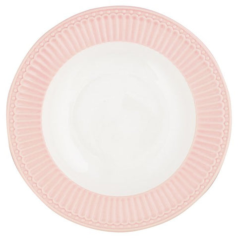 GREENGATE ALICE PINK SOUP PLATE