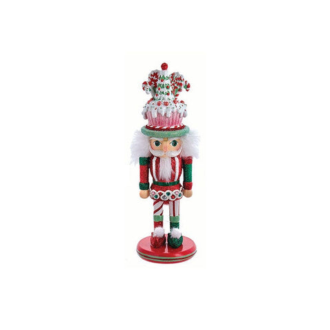 KURTADLER Nutcracker Christmas figurine with wooden sweets 3 variants H25.5 cm