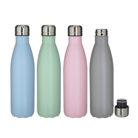 INART Bottiglia termica ad alto isolamento 4 varianti di colore 500 ml