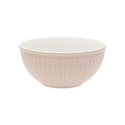 GREENGATE Breakfast bowl container cream porcelain Ø14.6 H7.4 cm