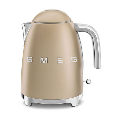 SMEG Electric kettle stainless steel automatic shut off champagne matt 1.7L