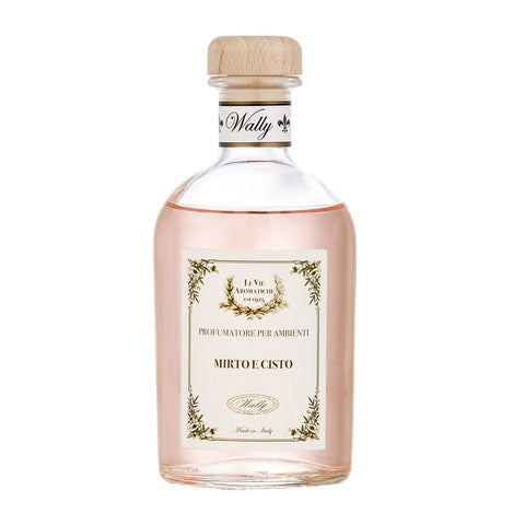WALLY Parfum d'ambiance avec bâtonnets MYRTO E CISTO 250 ml MIRTOECISTO250ML