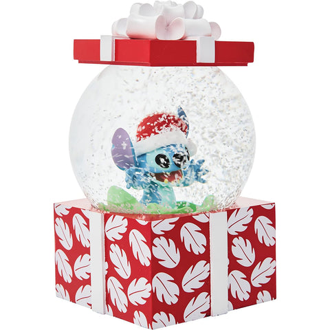 Department 56 Disney Snowball Stitch "Lilo &amp; Stitch" in resin