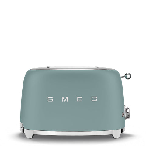 Smeg 2-slice toaster emerald green stainless steel 950 W
