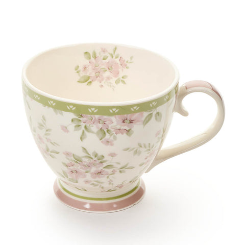Nuvole di Stoffa "Wendy" Shabby porcelain mug 445 ml 2 variants (1pc)