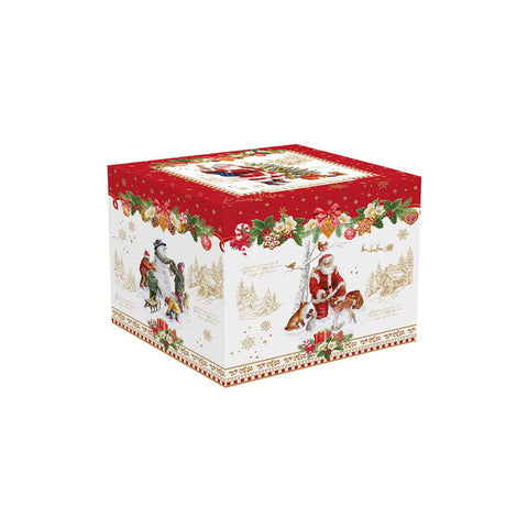 EASY LIFE Souvenirs de Noël Set de 4 bols en porcelaine 11cm CHME1009