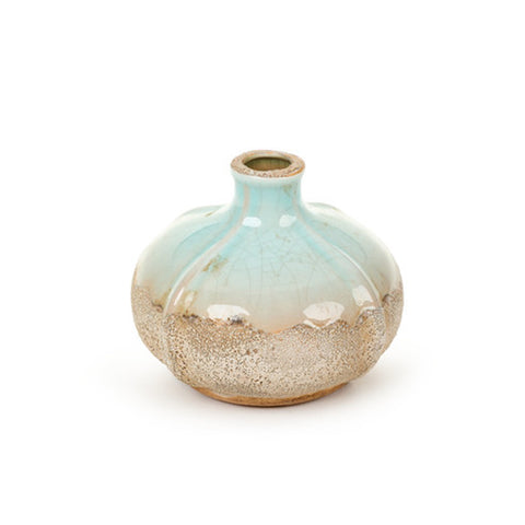 Nuvole di Stoffa Vase en céramique antique Shabby chic D12,5xH10 cm