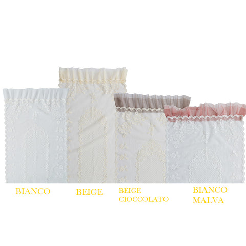 Runner da tavolo moderno in chiffon - 70 x 300 cm - Lavabile Runner da tavolo moderno in chiffon - 70 x 300 cm - Lavabile