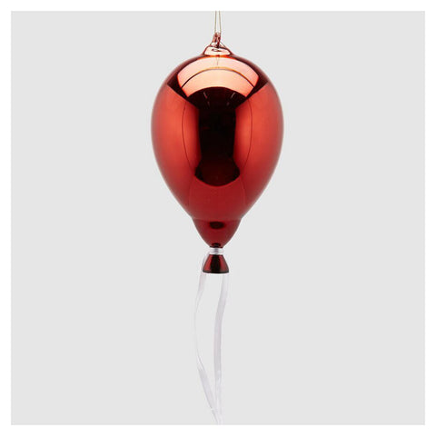 EDG Medium hanging glass Christmas balloon 3 variants (1pc)