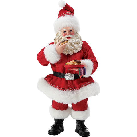 Department 56 Possible Dreams Resin Santa Claus with sweets