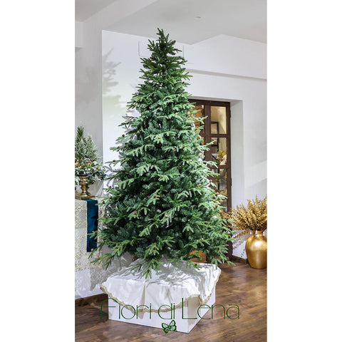 Lena's flowers Fir Christmas tree 800 LEDs, 3464 branches with "Cortina" pine cones H240 cm