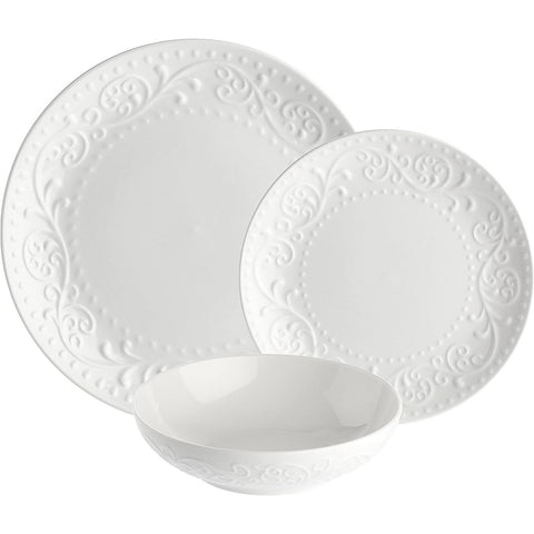 La Porcellana Bianca Servizio di piatti "Sognante" 18 pezzi in porcellana