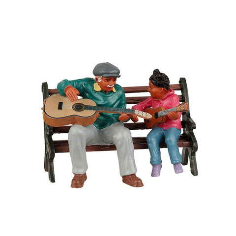LEMAX Characters Music lesson "The Music Lesson" for your Christmas village