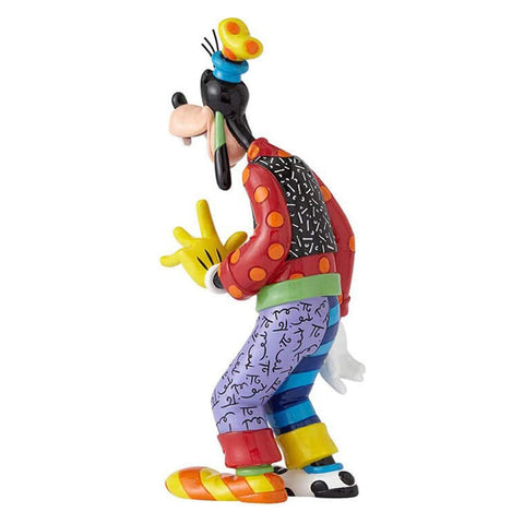 Disney Statuina Pippo Goofy in resina multicolore 8,6x11,6xh25,5 cm
