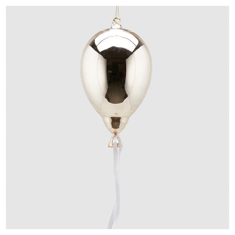 EDG Glass Christmas balloon to hang 3 variations (1pc)