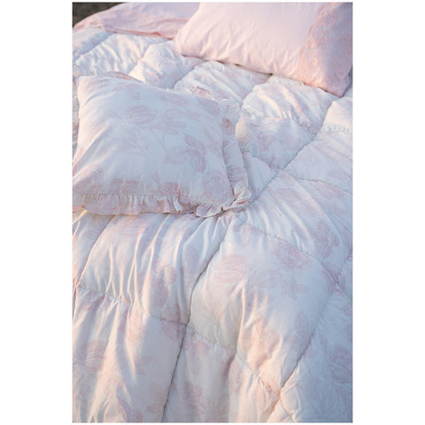 L'Atelier 17 Winter double quilt with Shabby roses "Beatrice" 2 variants (1pc)