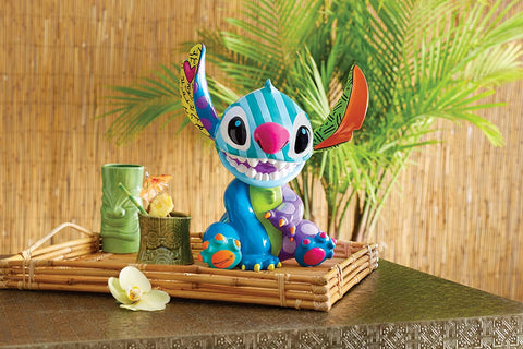 Disney "Lilo &amp; Stitch" large multicolored Stitch figurine in resin 20.7x24.3xh35.6 cm