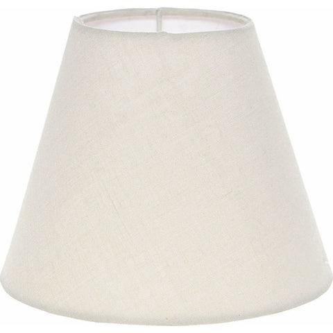 INART Cappello Paralume per lampada in tessuto beige E14 15x15x12 cm