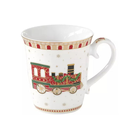 EASY LIFE Porcelain Christmas mug "POLAR EXPRESS" in gift box 275 ml