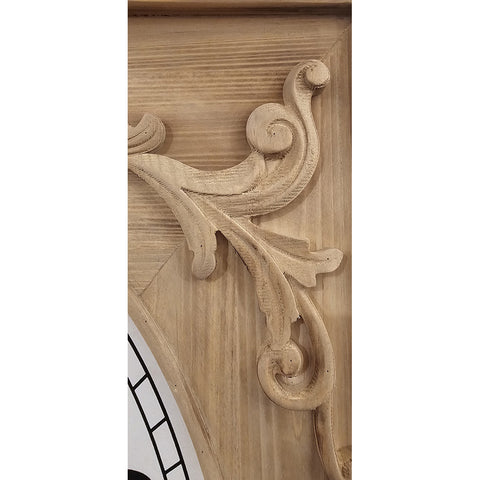 L'arte di Nacchi Orologio da parete in legno mdf anticato 58x78xP6 cm