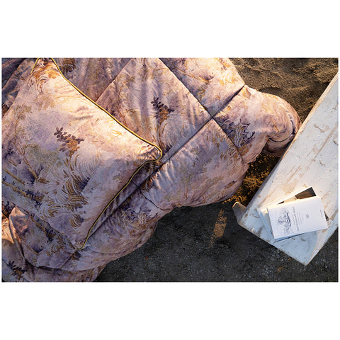 L'Atelier 17 Winter double quilt in Shabby velvet "Lady Violet"