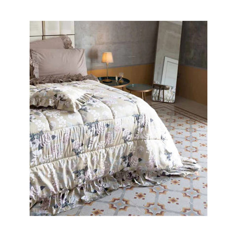 L'Atelier 17 Shabby Chic winter double quilt "Lilly" 260x260cm 2 variants (1pc)