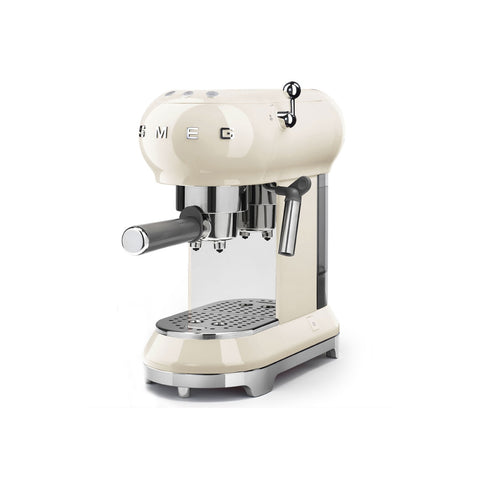 SMEG Espresso coffee machine 1 cup cream stainless steel 149x330x303 mm 1350 W