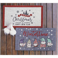 L'Atelier 17 Zerbino di natale in cocco "Xmas Printed" 5 varianti (1pz) - Angelica Home Stabia
