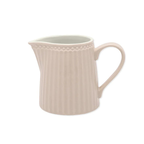 GREENGATE Small milk jug Milk jug "ALICE" in cream-colored porcelain 250 ml D7,8xh9 cm