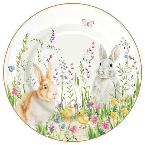 Easy Life Set of 18 porcelain Easter plates "Happy Easter"