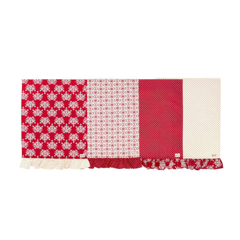 FABRIC CLOUDS Tea towel FAVOLE in 4 variants Christmas fantasy 50x70 cm