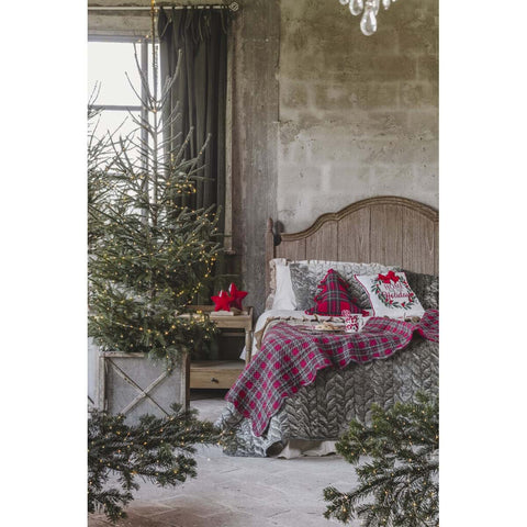 Plaid Pile Coperta Ricamata Natalizia Collezione Christmas Romantic 13 –  Dressing Home