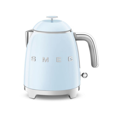 SMEG Smeg Mini Kettle blue with 3D logo 50's style 1400 W 200x200x152mm