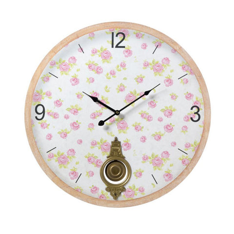 The art of Nacchi MDF clock with pendulum D58 cm
