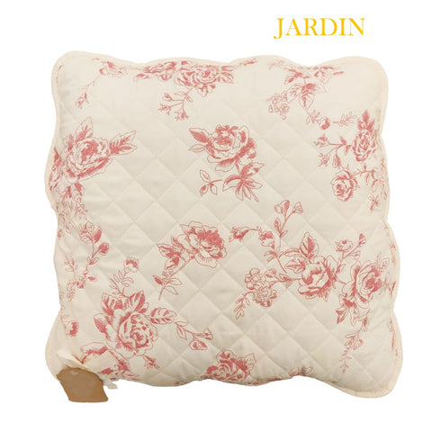 L'ATELIER 17 Square decorative cushion in microfibre, French style, Shabby Chic 50x50 cm 2 variants
