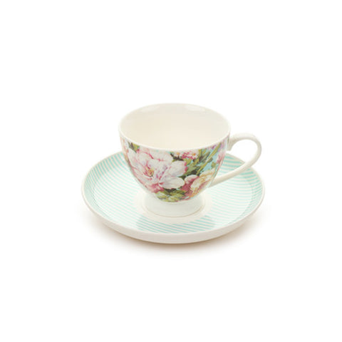 Nuvole di Stoffa "Grace" Shabby Chic porcelain tea cup 250 ml
