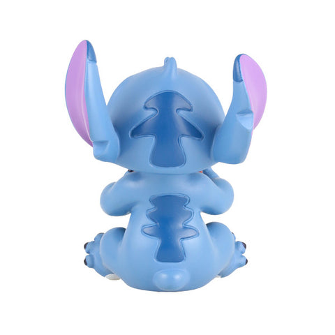 Figurine Disney Mini Stitch avec noix de coco "Lilo &amp; Stitch" en résine 6x6xh9 cm