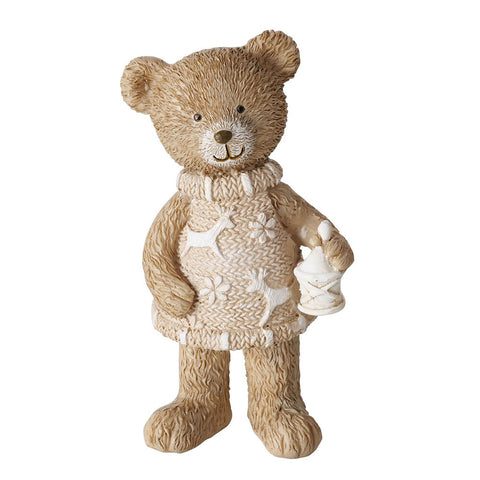 Boltze Nolly bear in resin with dress 2 variants (1pc)